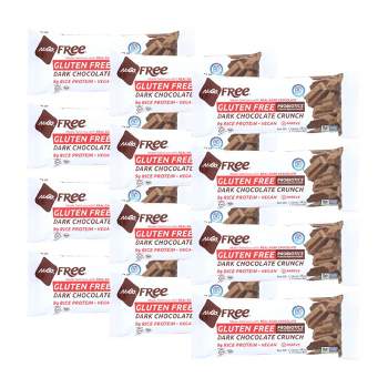 Nugo Gluten Free Dark Chocolate Crunch Bar - Case of 12/1.59 oz
