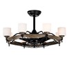 Bella Depot Wood Ceiling Fan with Light and Remote - 4 of 4