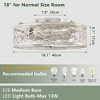 MAYEERTY 18-inch White Vintage Caged Ceiling Fan Light ¨C Quiet Operation, Remote Control, Industrial Style for Living Room - 4 of 4