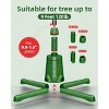 360 Degree Rotating Tree Stand for Artificial Christmas Trees for up to 9-FT (2024) - 4 of 4
