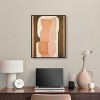 Art Remedy Abstract Pottery Brown Earthy Abstract Wall Art Framed - 2 of 4