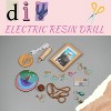 JDICTION Electric Resin Drill Set Premium Wooden Body Hand Resin Jewelry Drill for jewelry making, Resin Art, Drilling Jewelry, and DIY Crafts - 4 of 4