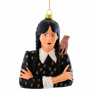 Cody Foster 4.5 Inch Wednesday Addams Family Thing Tree Ornaments - 1 of 4