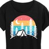 Women's - Instant Message - Rainbow Sunset Short Sleeve Graphic T-Shirt - 2 of 4