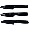 Dura Culina® Artistic Edge Collection Knives with Blade Guards, Black - 4 of 4