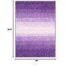 Lahome Abstract Ombre Plush Area Rug – Soft Gradient Accent with Non-Slip Backing - 3 of 4