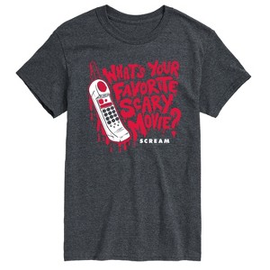 Men's - Scream - Favorite Scary Movie Short Sleeve Graphic T-Shirt - 1 of 4