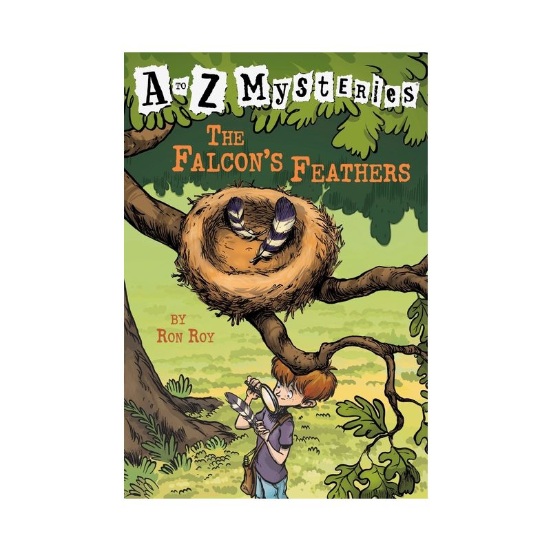 The Falcon's Feathers - (A to Z Mysteries) by  Ron Roy (Paperback), 1 of 2