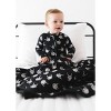 Convertible Double Zipper Romper | Rock N' Skull | Charlie Lou Baby - 4 of 4