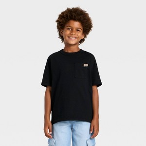Boys' Short Sleeve Oversized Fit T-Shirt - Cat & Jack™ - 1 of 4