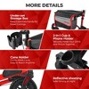 Metro Mobility Lightweight Rollator Walkers with Big Front Shock-Absorbing Honeycomb Wheels,Foldable Rolling Walker with Seat,Drive Walker for Seniors - 4 of 4