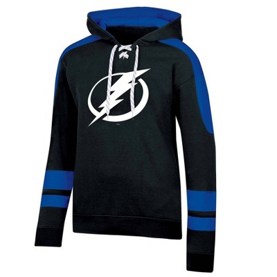 NHL Tampa Bay Lightning Boys' Tie-Dye Logo Hooded Sweatshirt - M