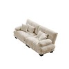 NicBex Couches for Living Room 2-Seater Sofa Cloud Couch Comfort Chenille Upholstered Sofa 2 Lumbar Pillows and 2 Throw Pillows for Bedroom - 3 of 4