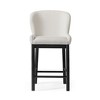 Maven Lane Gia High Back Fabric Counter Height Bar Stool - 2 of 4