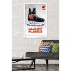 Trends International NHL Calgary Flames - Drip Skate 21 Framed Wall Poster Prints - 2 of 4