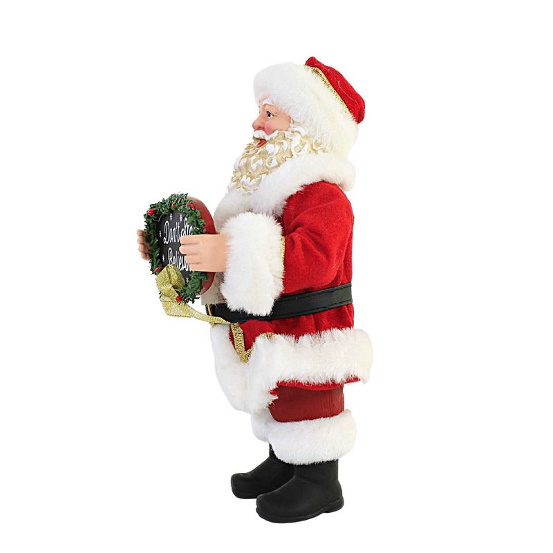 Possible Dreams 10.0 Inch You Better Believe It Clothtique Santa Claus Santa Figurines, 2 of 4