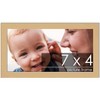 PosterPalooza | Photo Size Minimalist Yellow Picture Frame - UV Acrylic, Foam Board Backing, Hanging Hardware - 2 of 4