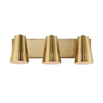 Maxim Lighting Helsinki 3 - Light Vanity in  Natural Aged Brass
