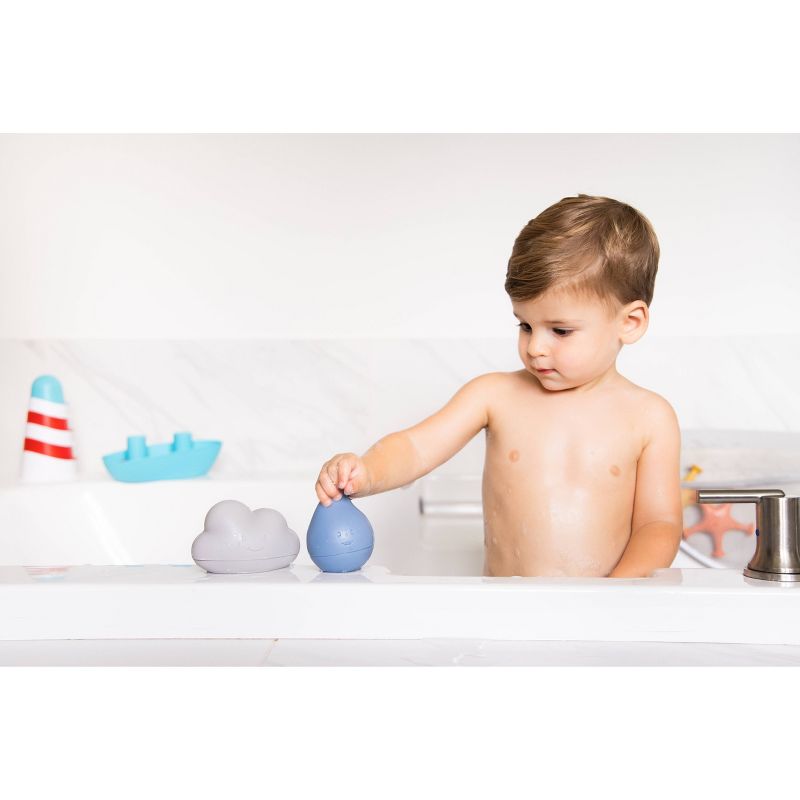 Ubbi Contemporary Cloud and Droplet Bath Squeeze Toy, 2 of 6