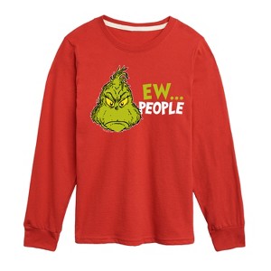 Boys' - Dr. Seuss -  Long Sleeve Graphic T-Shirt - 1 of 4