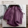 Gulches King 3 Piece Microfiber French Country Comforter set,Purple - 3 of 4