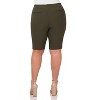 Rekucci Curvy Woman Ease into Comfort Pull-On Modern City Shorts with Tummy Control and Real Pockets - 3 of 4