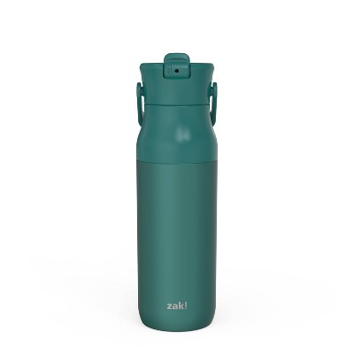 Zak Designs Harmony Encore 32oz Stainless Steel Double Wall Vacuum Bottle with Straw