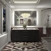 Apmir Super Bright 192 LEDs/m Back LED Lighted Anti-Fog Tempered Glass Bathroom/Vanity Mirror with ETL & 3-Year Warranty - 2 of 4
