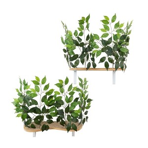 On2Pets Canopy Shelves Cat Beds - White - 1 of 4