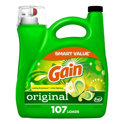 Gain Laundry Detergent Original HE Liquid Laundry Soap
