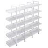 NicBex 5-Tier Bookshelf with Metal Frame,Open Storage Shelves with Industrial Style,Bookcase with MDF Board,Book shelf for Living Room&Office - 2 of 4