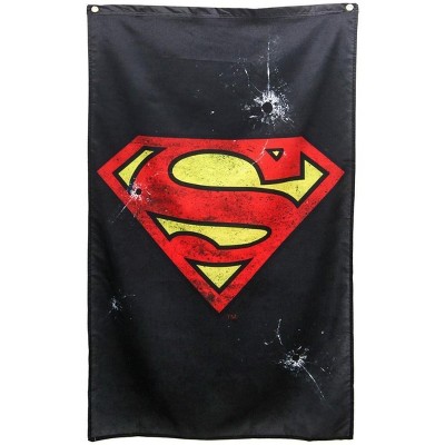 Calhoun Sportswear Superman Logo 30" x 50" Fabric Banner