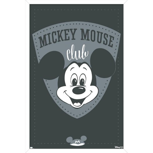 Disney 100th Anniversary - Deco-Luxe Minnie Mouse Wall Poster, 22.375 inch x 34 inch Framed, FR22979WHT22X34EC