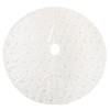 Saro Lifestyle Embroidered and Sequined Tree Skirt - 2 of 3