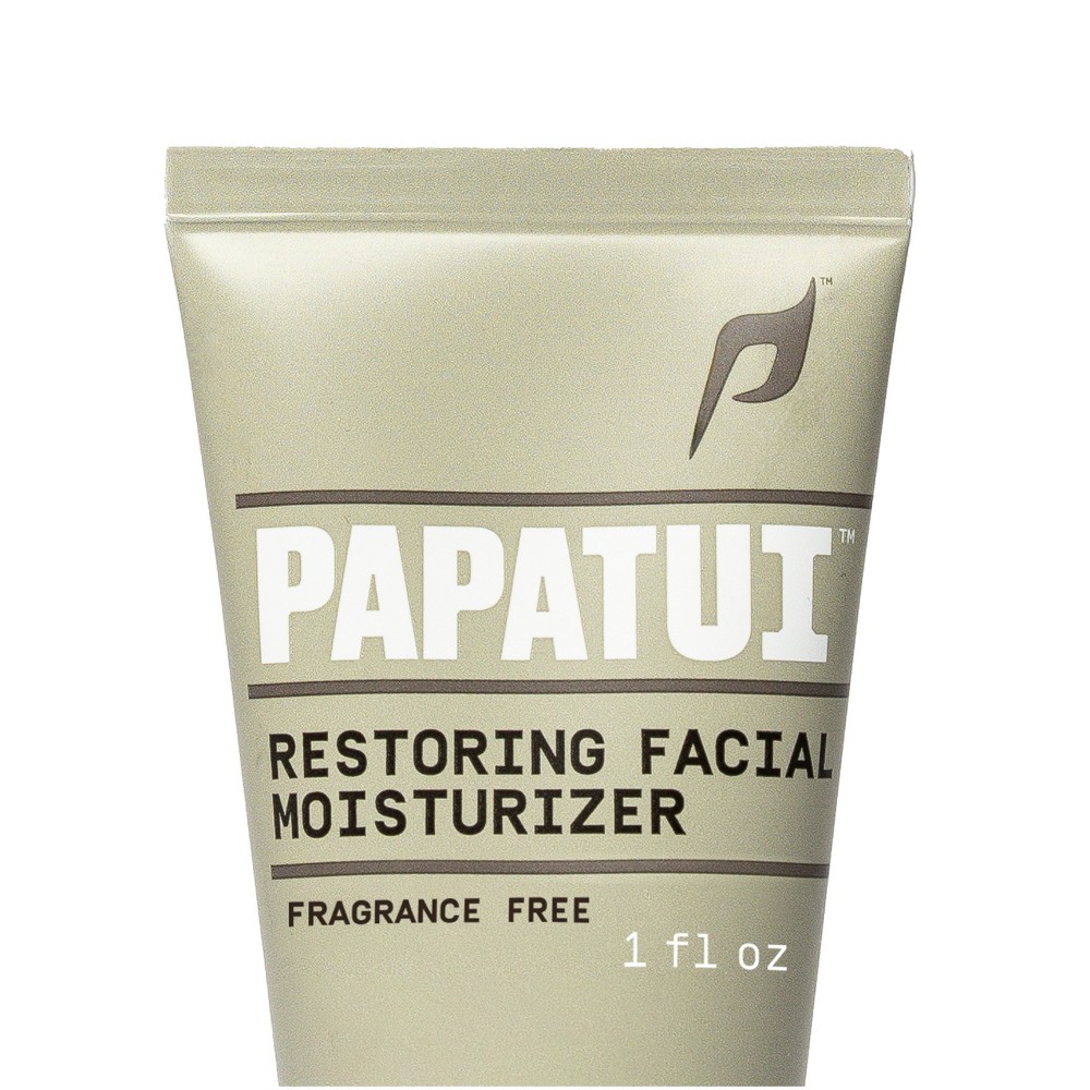Photos - Cream / Lotion Papatui Restoring Niacinamide and Hyaluronic Acid Paraben-Free Men's Face Moisturizer - Travel Size - 1 fl oz