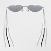 Anna-Kaci Women's Stylish Heart-Shaped Polarized Sunglasses UV400 Protection for Outdoor Activities - 4 of 4