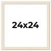 PosterPalooza | 24x24 Wide Barnwood Picture Frame, UV Acrylic, 6 Finishes - Grey, Brown, White, and Black - 2 of 4