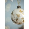 Syemin Decorative Objects Christmas Glass Decorative Hanging Ball Christmas Tree Ornaments for Holiday Party Decorations Set of 12, White, 3"*3"*3" - 3 of 4