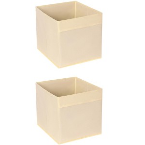 REGALWOVEN Fabric Reinforced Storage Bin for Organizing Clothes Books 2 Pcs - 1 of 4