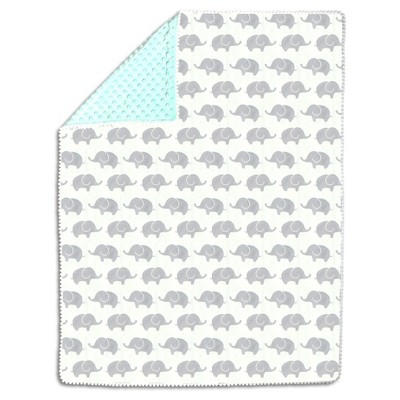 mint baby blanket