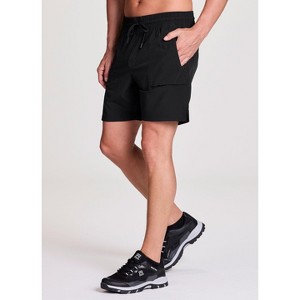 Avalanche Men's Ripstop Fabric 7" Inseam Hiking Basketball Short with Zipper Pockets - 1 of 4