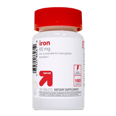 Iron Dietary Supplement Tablets - 180ct - up & up™