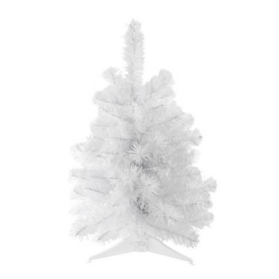 Northlight 1.5' Medium Snow White Pine Artificial Christmas Tree - Unlit