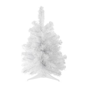 Northlight Medium Snow White Pine Artificial Christmas Tree - 18" - Unlit - 1 of 2