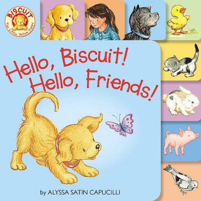 Hello, Biscuit! Hello, Friends! Tabbed Board Book - by  Alyssa Satin Capucilli