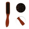 Unique Bargains Comfortable Beard Comb Umber Brown 2 Pcs - 3 of 3