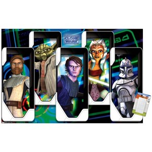 Trends International Star Wars: The Clone Wars - Close Ups Unframed Wall Poster Prints - 1 of 4