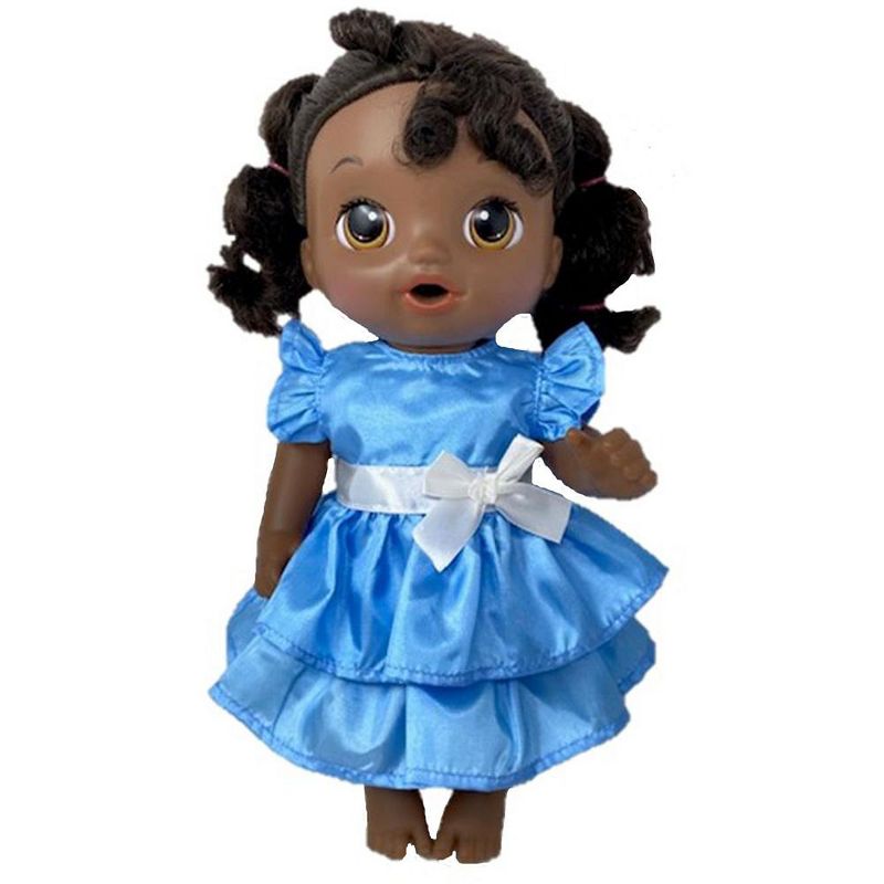 Doll Clothes Superstore Ruffle Dress For Some Baby Alive And Little Baby Dolls, 3 of 8