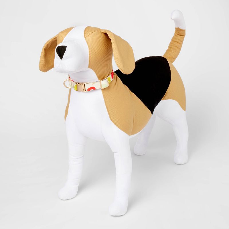 Modern Floral Dog Fashion Adjustable Collar - S - Boots &#38; Barkley&#8482;, 2 of 5