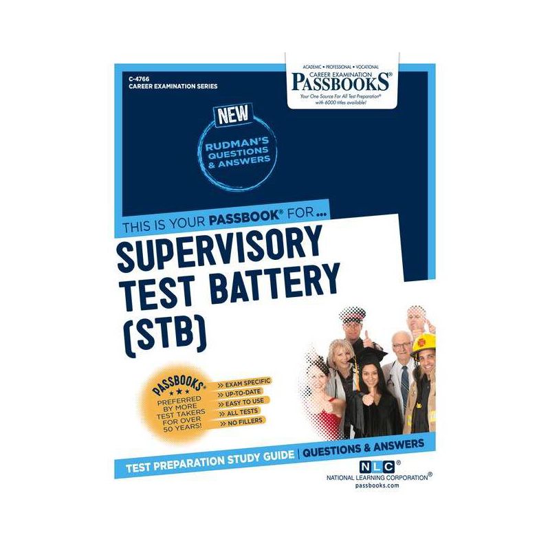 Supervisory Test Battery (Stb) (C-4766) - (Career Examination) by  National Learning Corporation (Paperback), 1 of 2